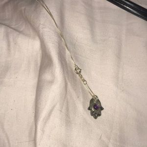 Hamsa necklace